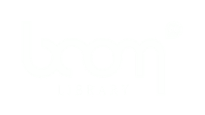 BOOM Library Logo White FullHD