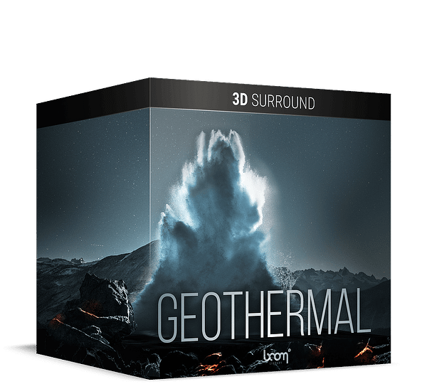 BOOM Library sound effects Geothermal 3D Surround Artwork