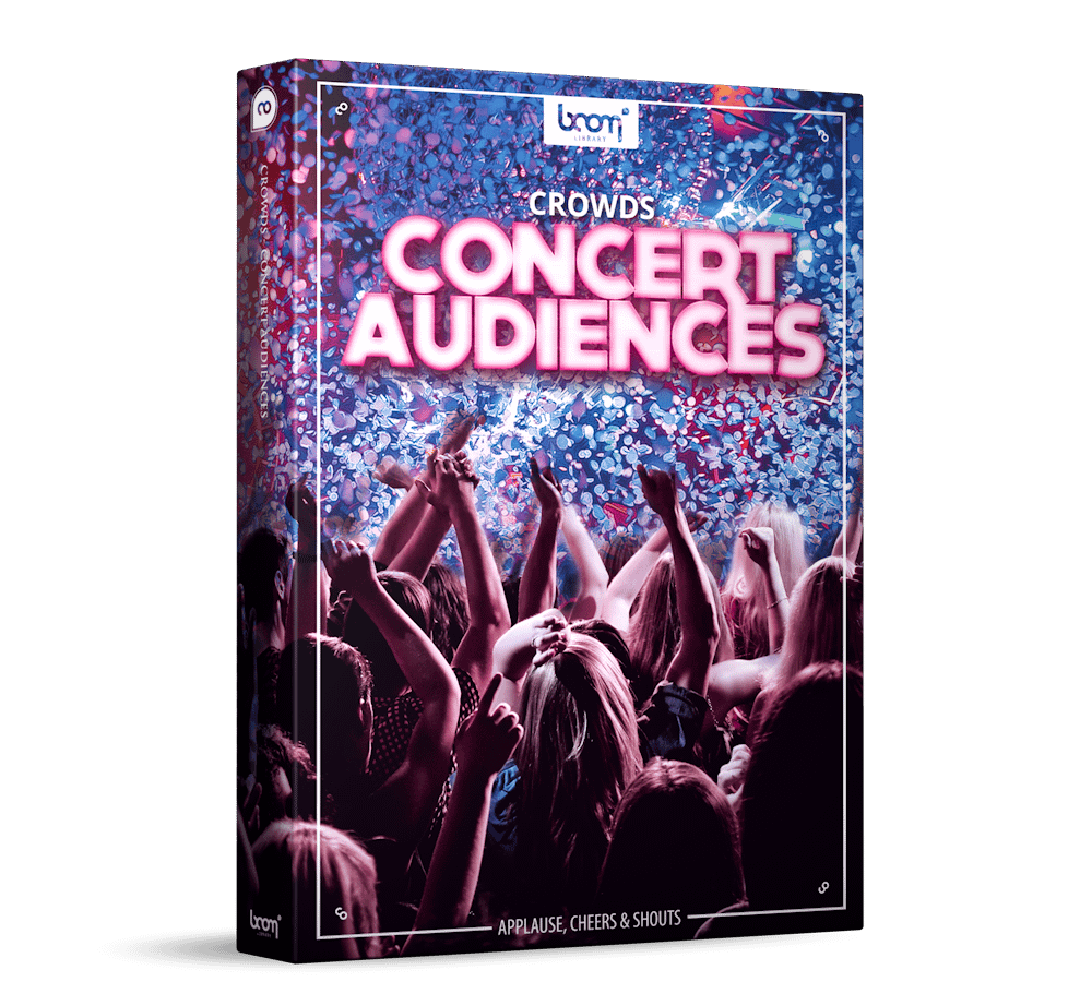 Crowds Concert Audiences Sound Effects Library Product Box