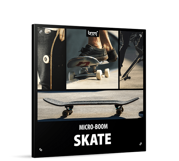 BOOM Library micro boom sound effects skate packshot