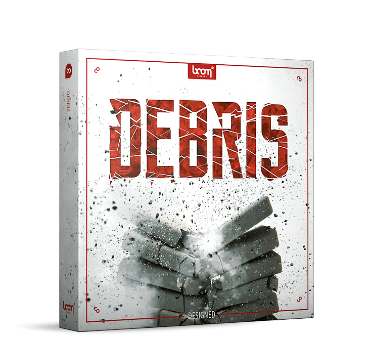 Debris Sound Effects Library Product Box