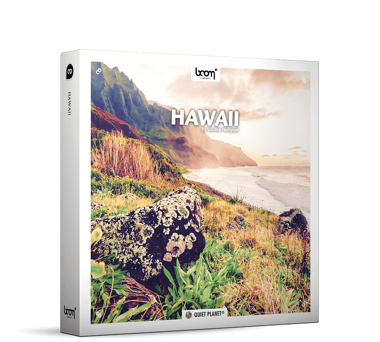 Hawaii Nature Ambience Sound Effects Library Product Box