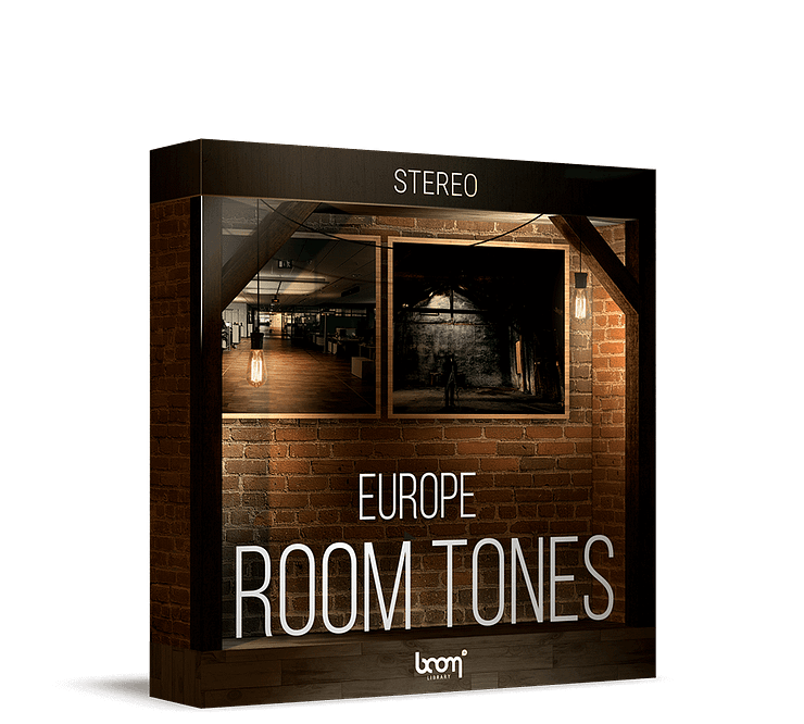 BOOM Library Stereo Room Tones Europe Sound Effects Product Packshot