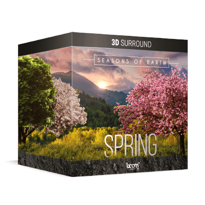 BOOM Library 3D Surround sound effects seasons of earth spring