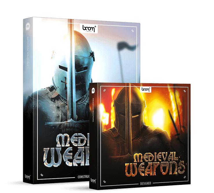 Medieval Weapons Sound Effects Library Bundle Product Box