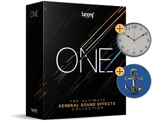BOOM ONE The Ultimate General Sound Effects Collection Update Packshot