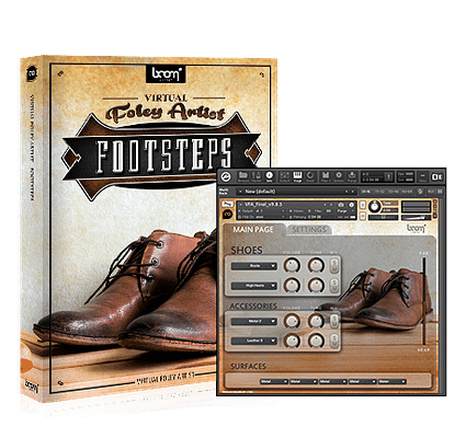 [NEW RELEASE] VIRTUAL FOLEY ARTIST FOOTSTEPS