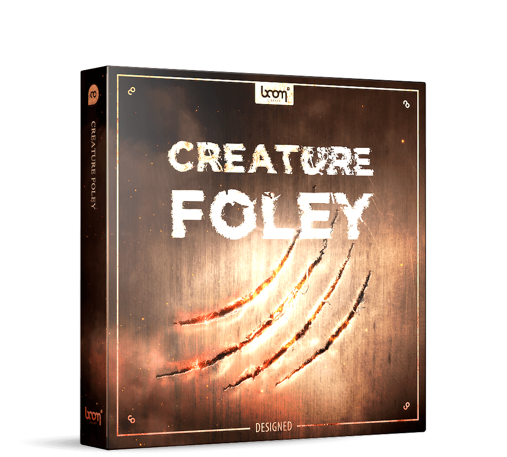 BOOM Library Creature Foley Sound Effects Designed Product Packshot