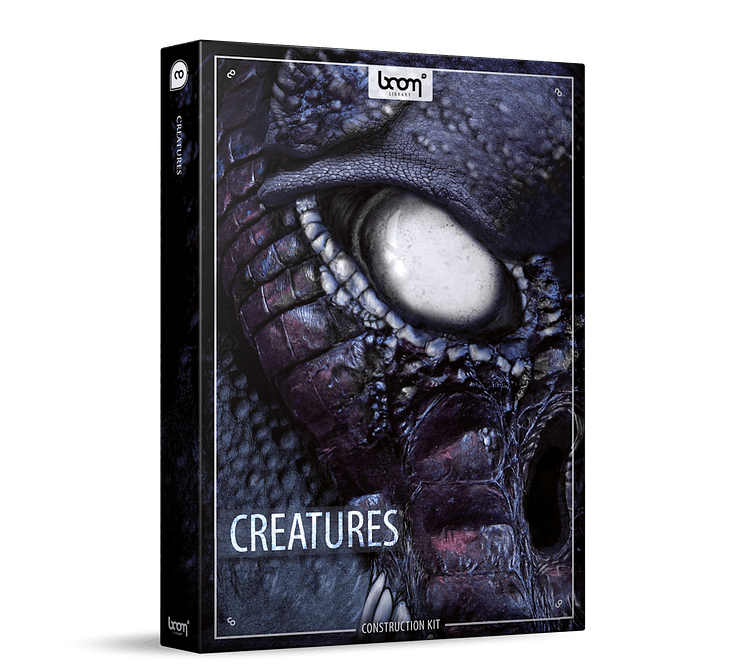 Creatures Sound Effects Construction Kit Library Product Box