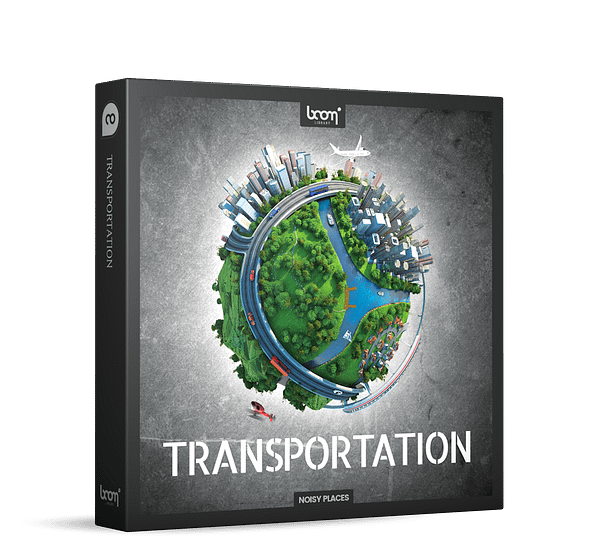 Transportation Sound Effects by Boom Library Product Box