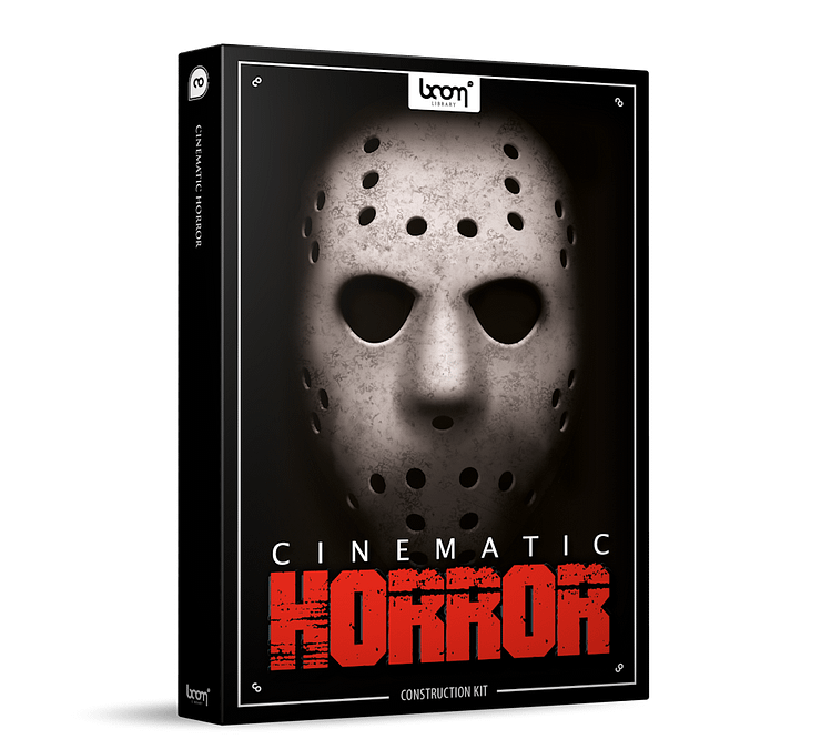 Cinematic Horror Sound Effects Library Product Box