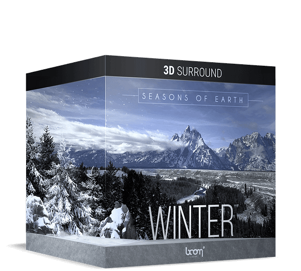 BOOM Library Earth's Seasons Winter 3D Surround Sound Effects Packshot