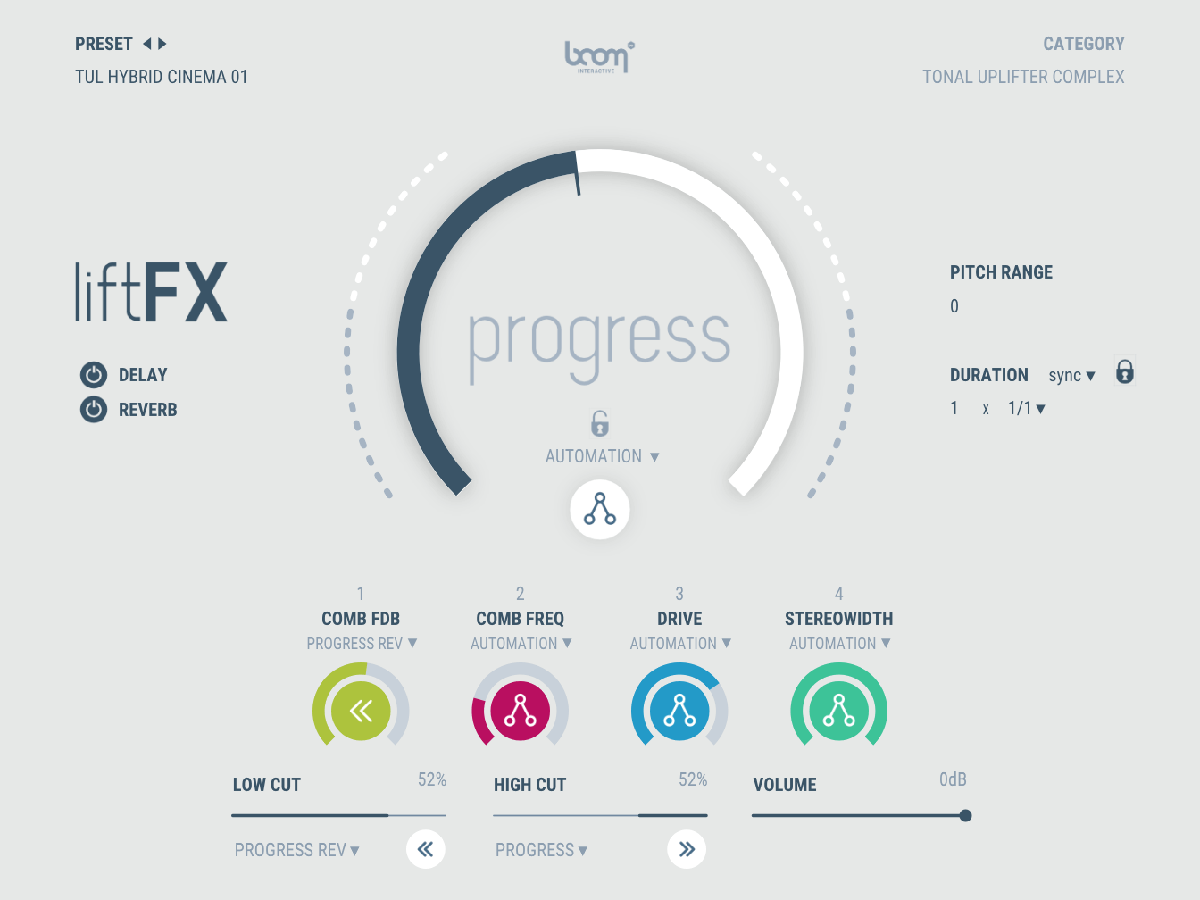 Beat Drop Generator liftFX Product Screenshot progress bar