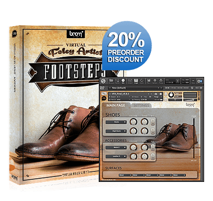 [NEW PRE-RELEASE] VIRTUAL FOLEY ARTIST FOOTSTEPS
