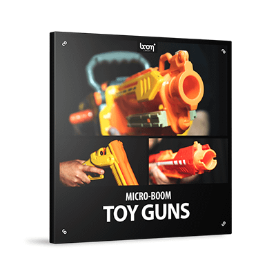 BOOM Library Micro BOOM Toy Guns Sound Effects