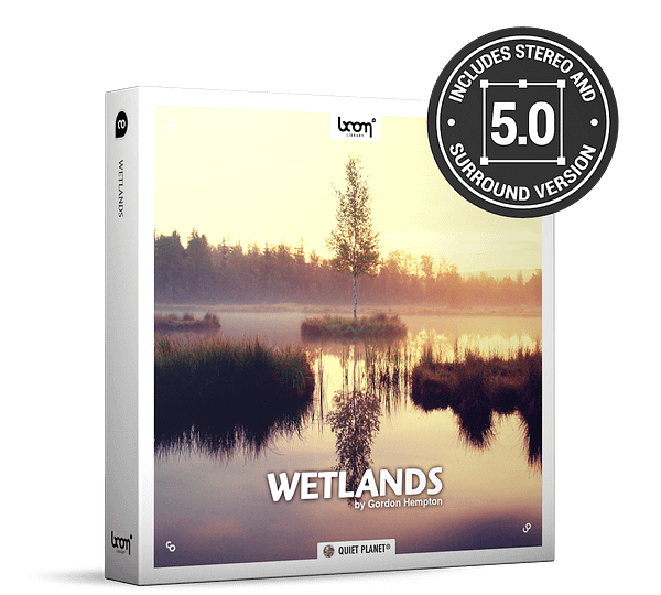 Wetlands Nature Ambience Sound Effects Library Product Box