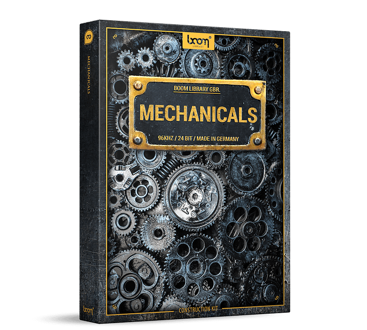 Mechanical Sound Effects Library Product Box