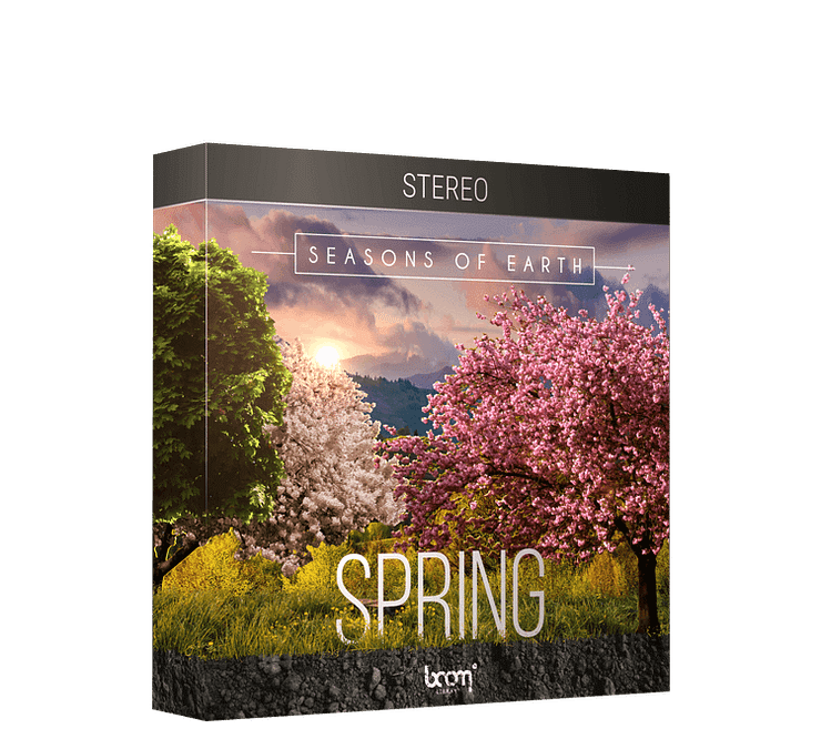 BOOM Library stereo sound effects seasons of earth spring