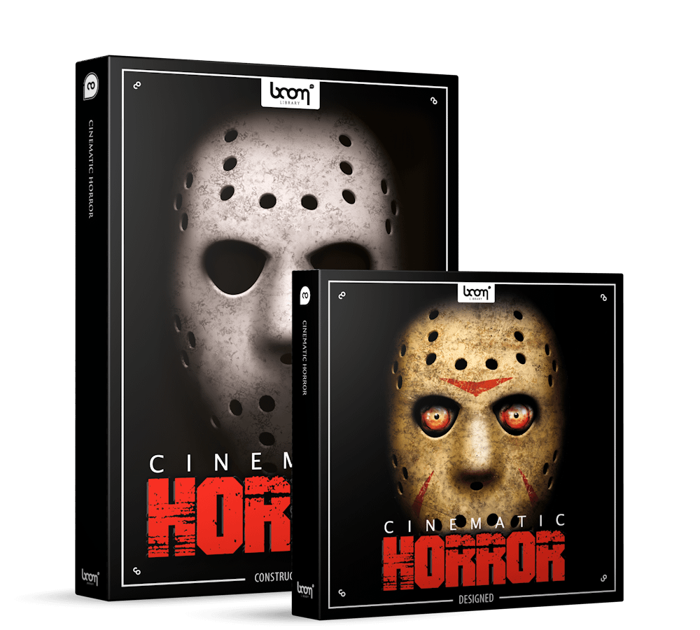 Cinematic Horror Sound Effects Library Product Box