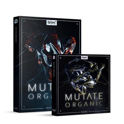 mutate organic, library, sfx, sound design, sound effects, boom library