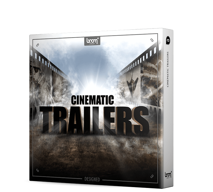 Cinematic Trailers Sound Effects Library Product Box
