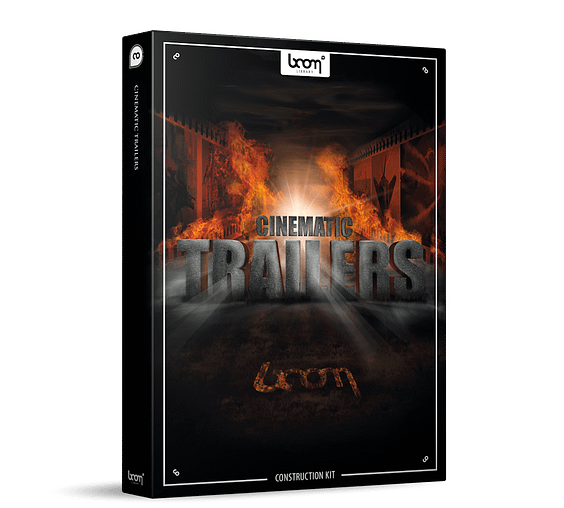 Cinematic Trailers Sound Effects Construction Kit Library Product Box