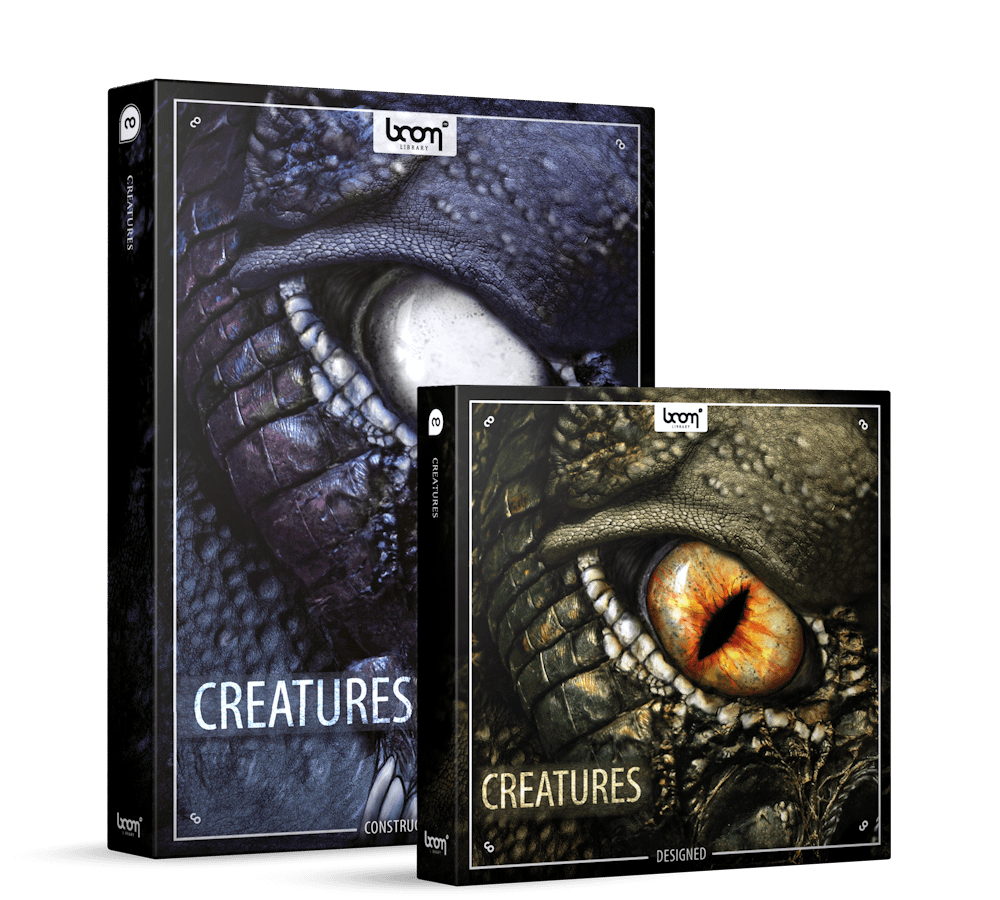 Creatures Sound Effects Bundle Library Product Box