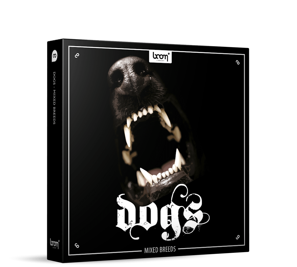 Dogs Sound Effects Library Product Box