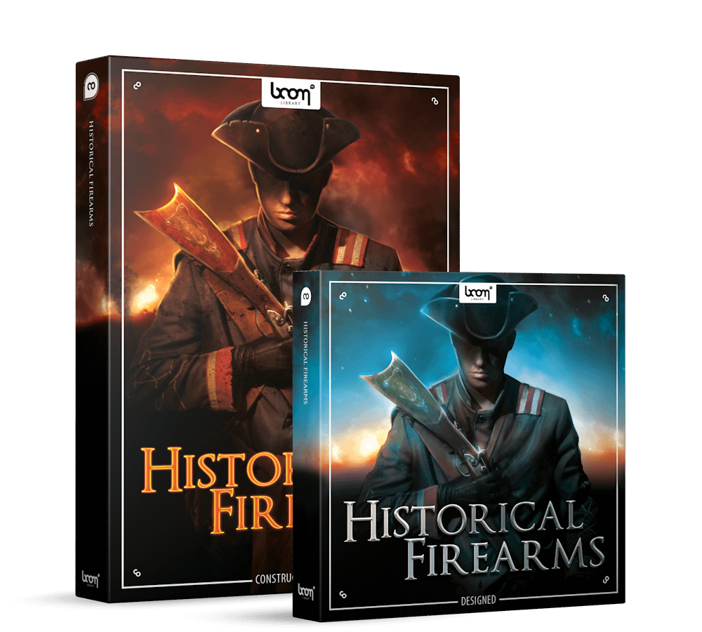 Historical Firearms Sound Effects Library Product Box