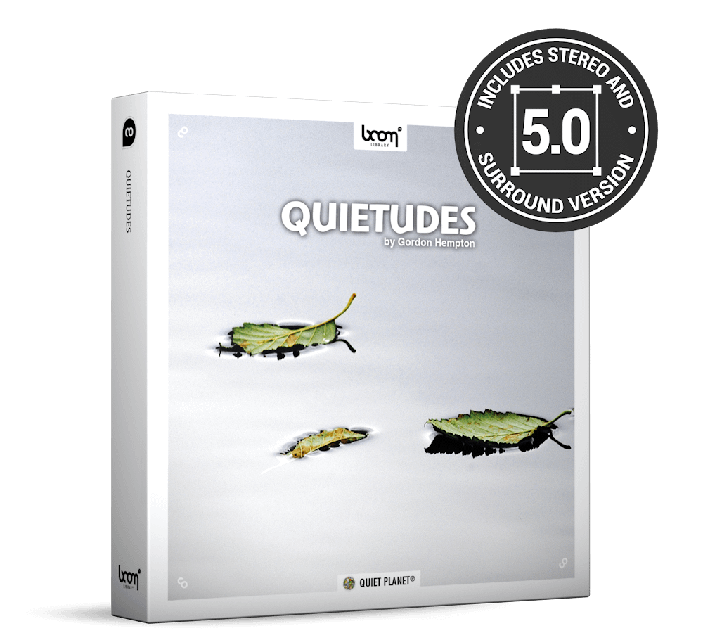 Quietudes Nature Ambience Sound Effects Library Product Box