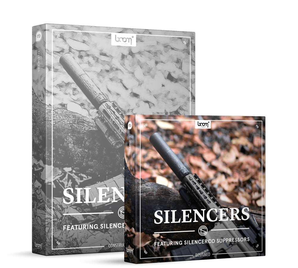 Silencers Sound Effects Library Product Box