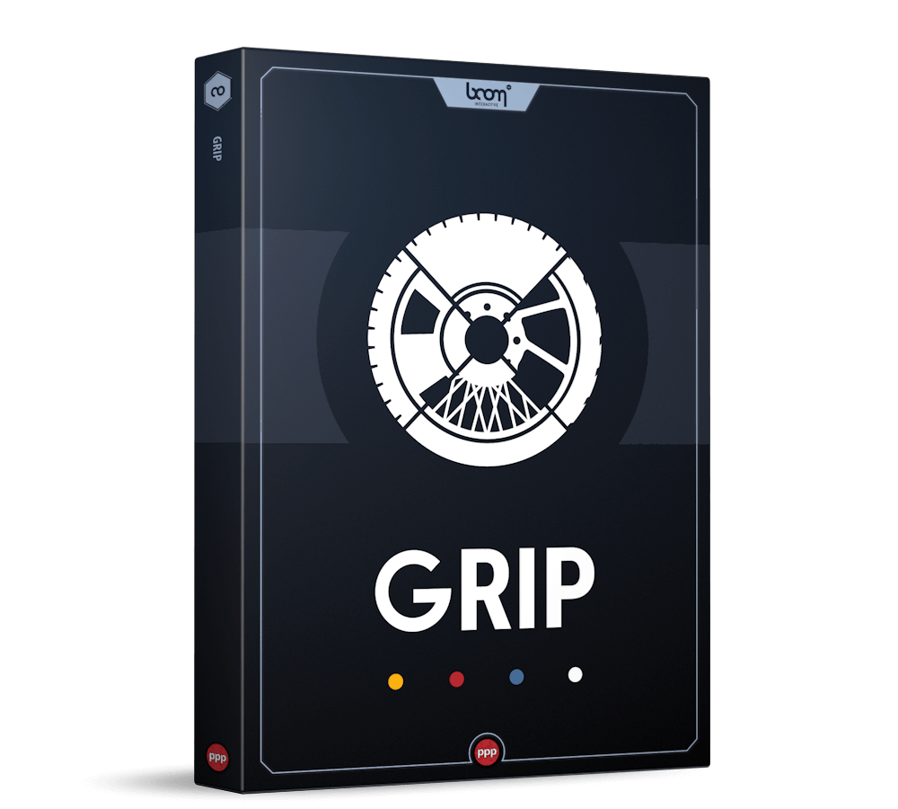 BOOM Library software plug-in grip packshot