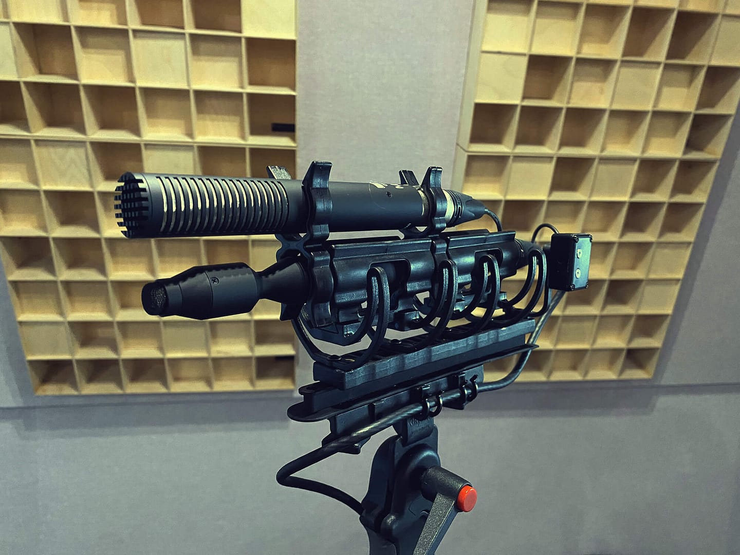 BOOM Library MS and Sanken CO100k microphone