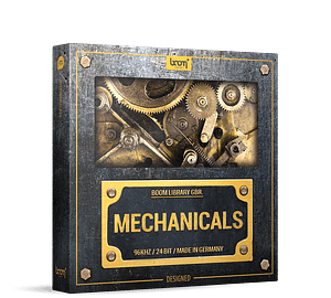 Mechanicals Sound Effects Library Designed Product Box