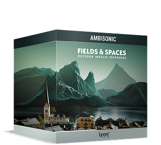 BOOM Library Fields and Spaces OIR Ambisonic Sound Effects Packshot