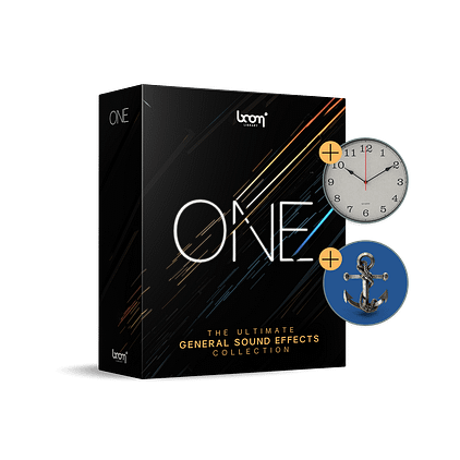 BOOM ONE The Ultimate General Sound Effects Collection Update Packshot