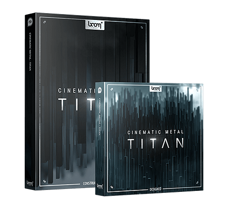 Cinematic Metal Titan Sound Effects Collection by BOOM Library Product Packshot