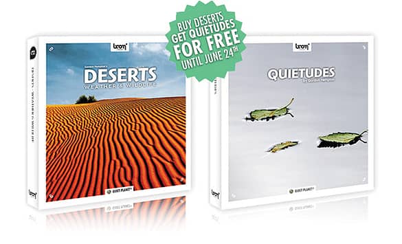 [2 NEW RELEASES] DESERTS • QUIETUDES