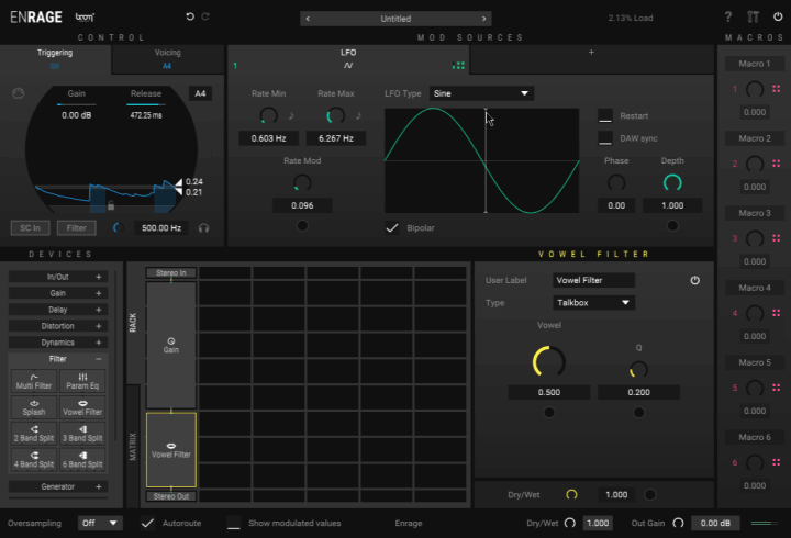 BOOM Library software plug-in Enrage screenshot sources