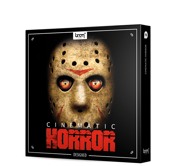 Cinematic Horror Sound Effects Library Product Box