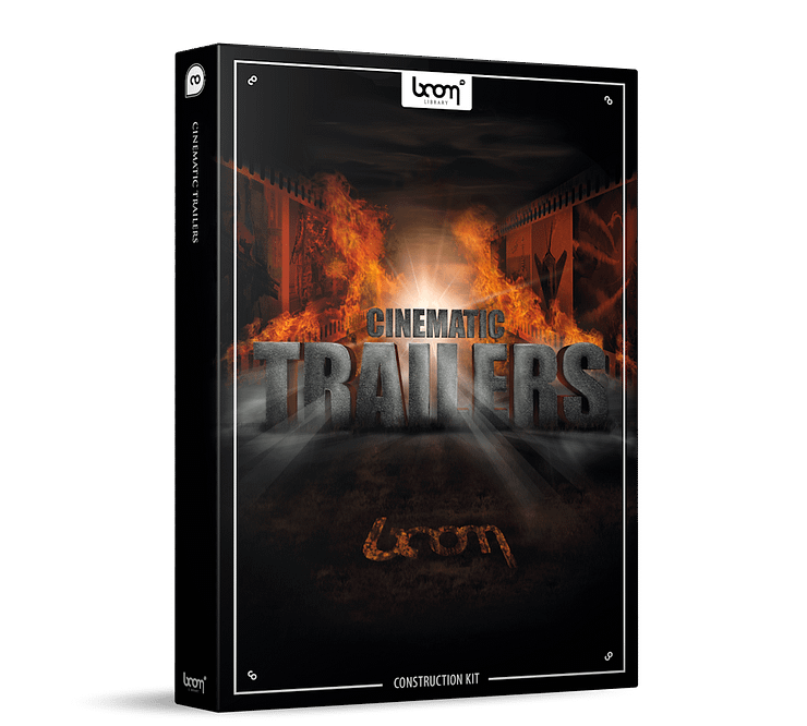 Cinematic Trailers Sound Effects Construction Kit Library Product Box