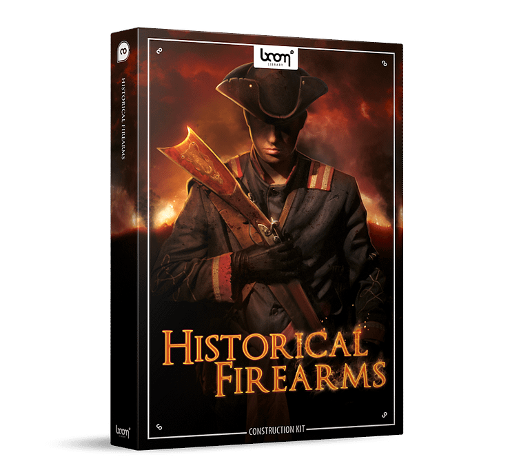Historical Firearms Sound Effects Library Product Box