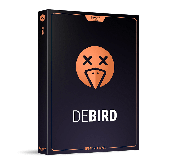 BOOM Library software plug-in debird packshot