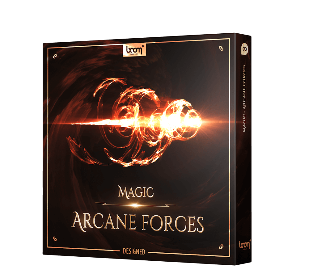 BOOM Library Magic Arcane Forces Sound FX Designed Cover