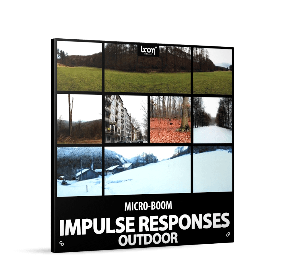 Outdoor Impulse Responses Sound Effects Library Product Box