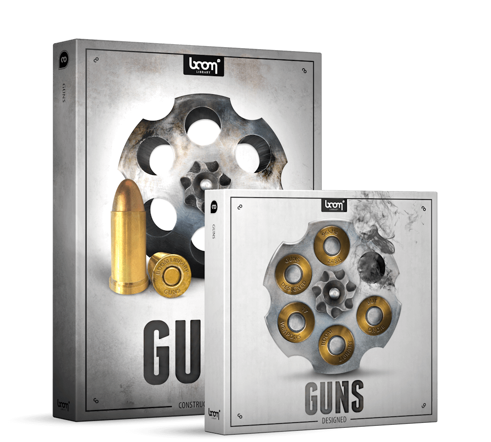 Guns Sound Effects Library Bundle Product Box