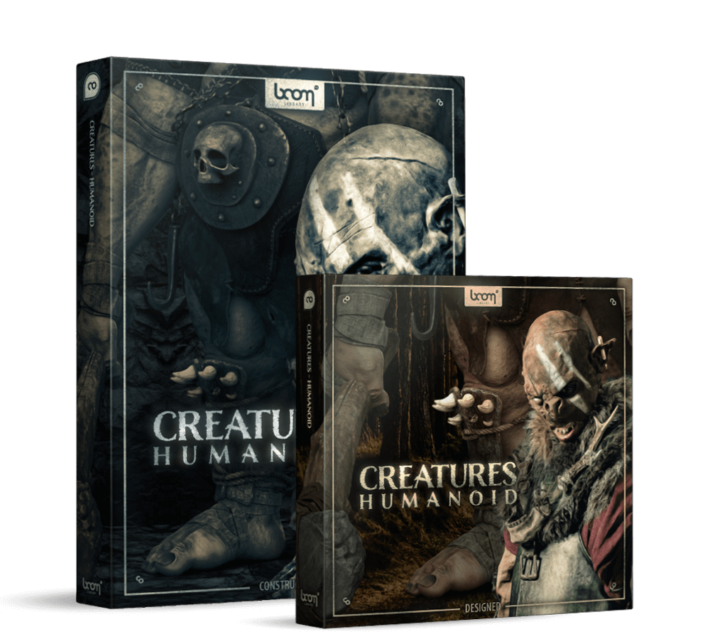 BOOM Library Creatures Humanoid sound effects bundle