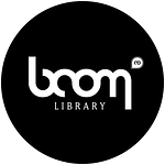 BOOM Library Logo Black Round