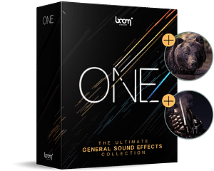 BOOM ONE The Ultimate General Sound Effects Collection Update 01-23 Packshot