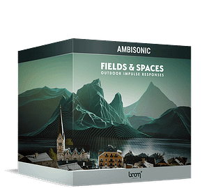 BOOM Library Fields and Spaces OIR Ambisonic Sound Effects Packshot